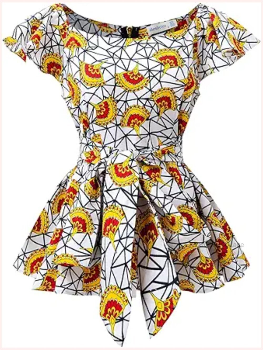African Print Dashiki Sleeveless Summer Slim Fit Shirt
